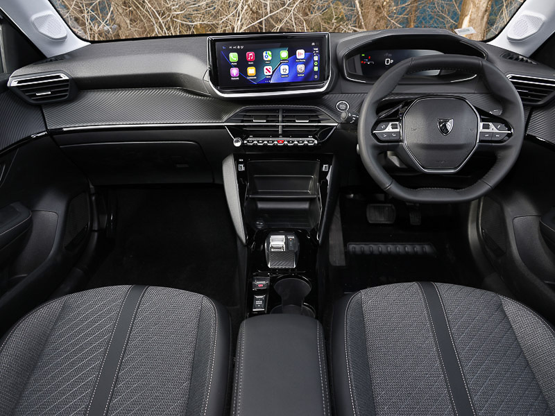 Peugeot 208 1.2 Hybrid 110 Allure E-dsc6 Black #3