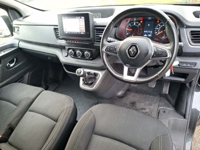 Renault Trafic Sl30 Blue Dci 150 Extra Van SH24BYV Black #3
