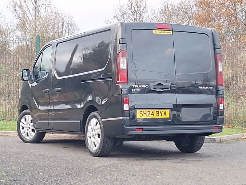 Renault Trafic Sl30 Blue Dci 150 Extra Van SH24BYV Black #2