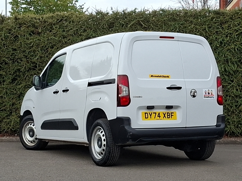Vauxhall Combo 1.5 Turbo D 100Ps Prime H1 Van DY74XBF White #2