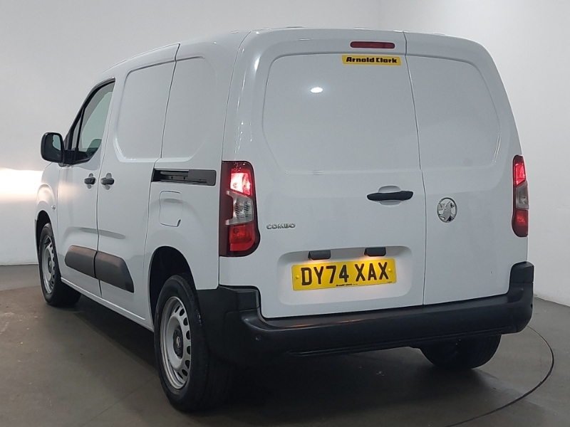 Vauxhall Combo 1.5 Turbo D 100Ps Prime H1 Van DY74XAX White #2