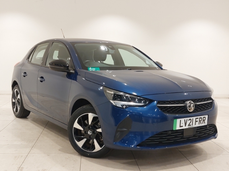 Vauxhall Corsa-e 100Kw Se Nav Premium 50Kwh 7.4Kwch Blue