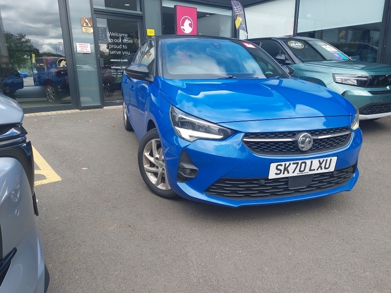 Vauxhall Corsa 1.2 Turbo Sri SK70LXU Blue