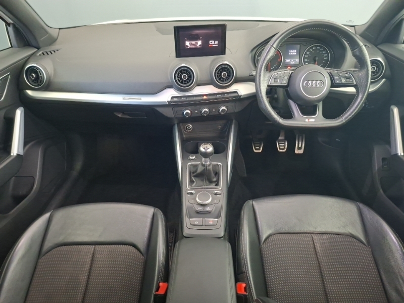Audi Q2 30 Tdi S Line SD19ZSJ White #3