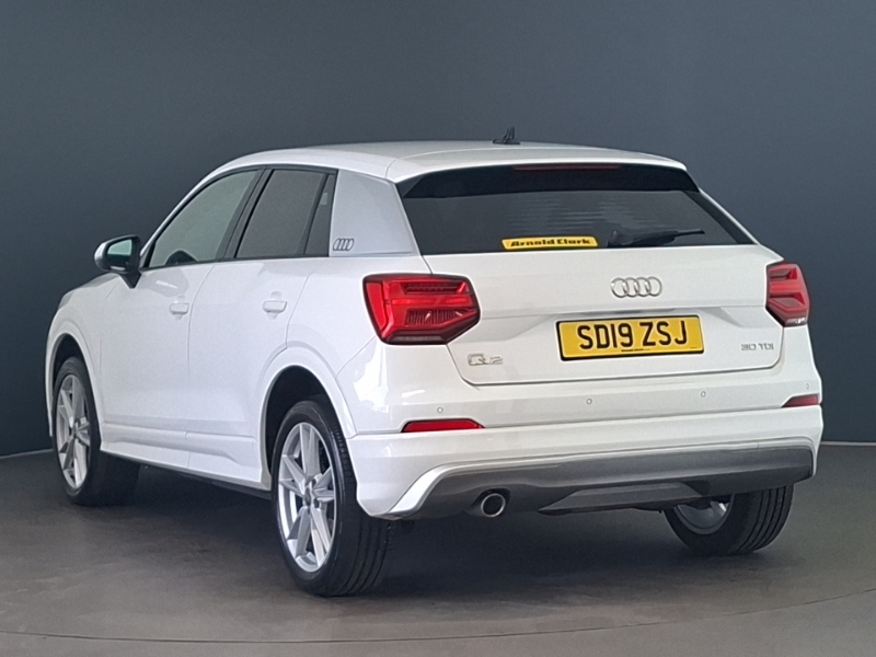 Audi Q2 30 Tdi S Line SD19ZSJ White #2