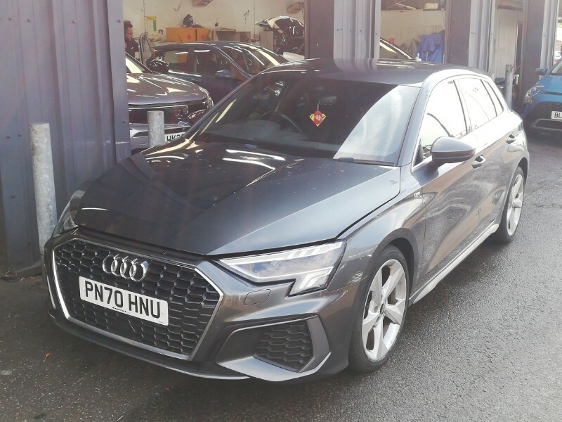 Audi A3 30 Tfsi S Line PN70HNU Grey