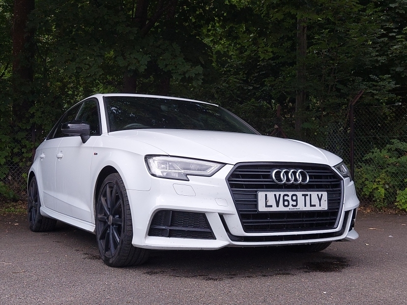 Audi A3 30 Tfsi 116 Black Edition LV69TLY White