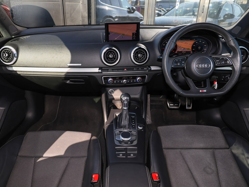 Audi A3 40 Tfsi Quattro S Line S Tronic SB69BUJ Black #3