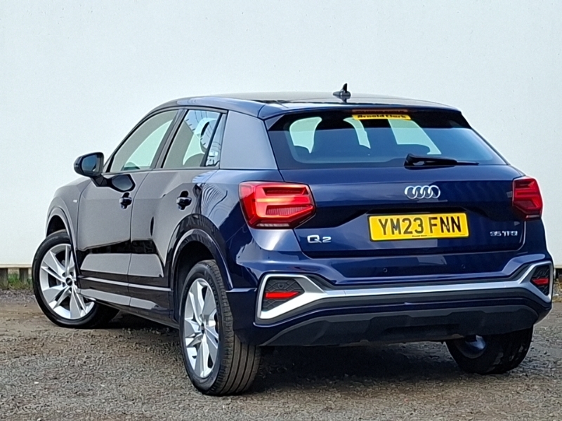 Audi Q2 35 Tfsi S Line S Tronic YM23FNN Blue #2