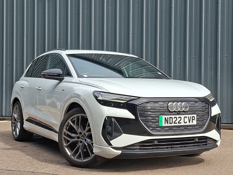 Audi Q4 E Tron 125Kw 35 55.52Kwh Edition 1 White