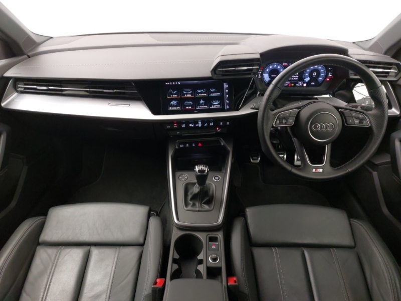 Audi A3 35 Tfsi S Line RK24MYM White #3