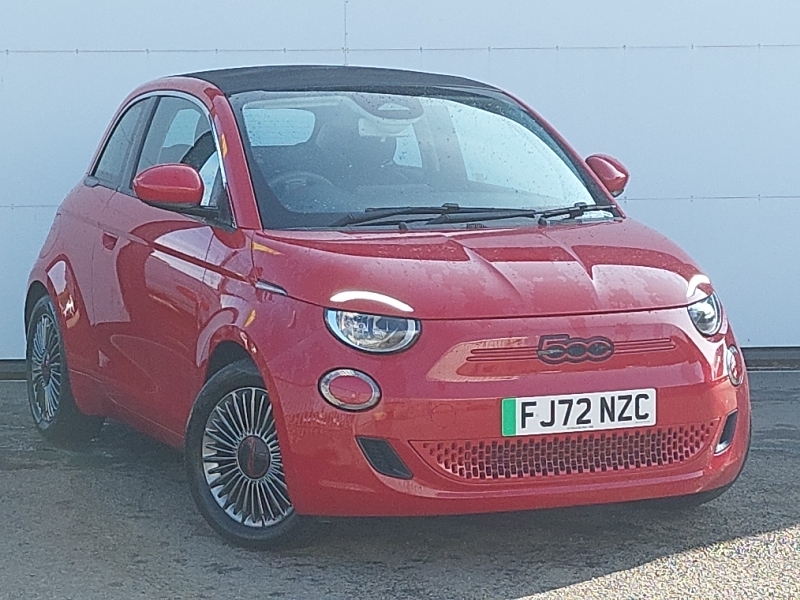 Fiat 500C 87Kw Red 42Kwh Red