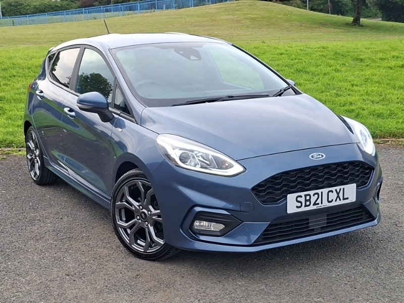 Ford Fiesta 1.0 Ecoboost 95 St-line Edition Blue