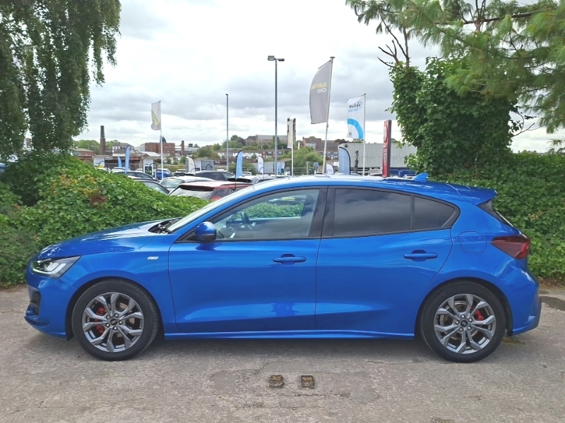 Ford Focus 1.0 Ecoboost Hybrid Mhev St-line DP24KUN Blue #4