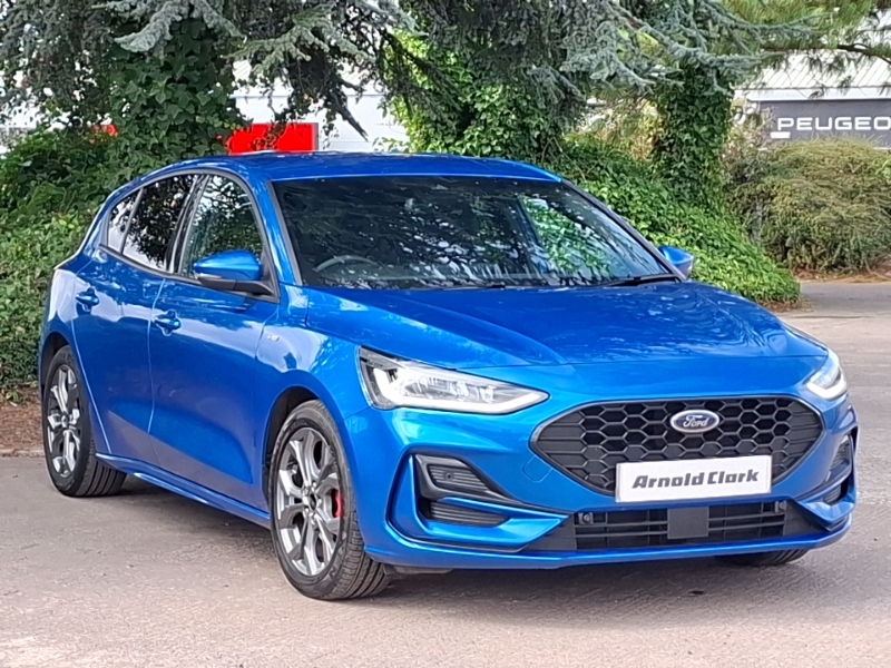 Ford Focus 1.0 Ecoboost Hybrid Mhev St-line DP24KUN Blue