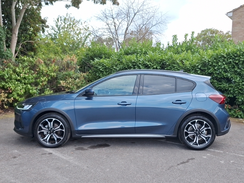 Ford Focus 1.0 Ecoboost Hybrid Mhev 155 Active X MW23NSN Blue #4