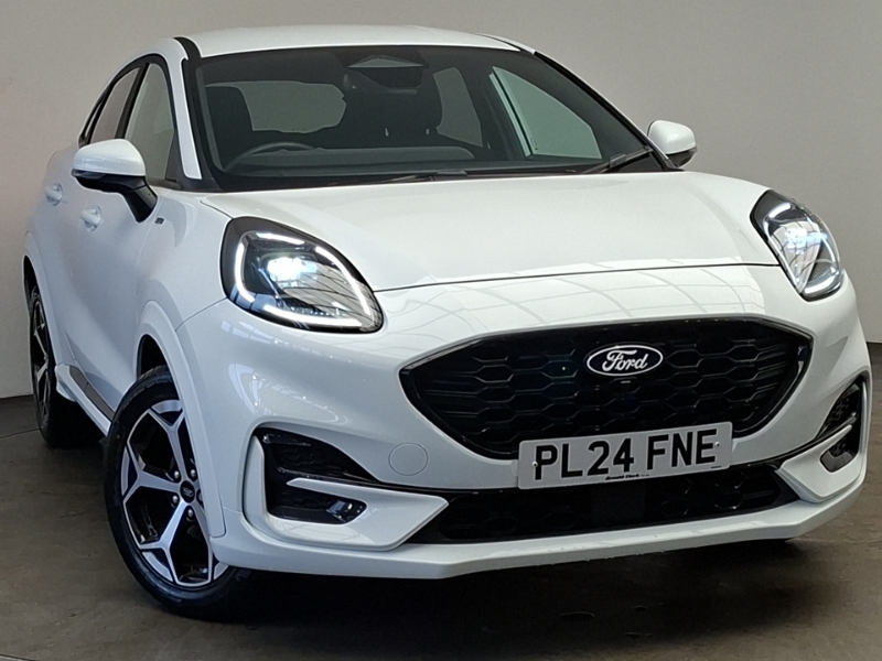 Ford Puma 1.0 Ecoboost Hybrid Mhev St-line White