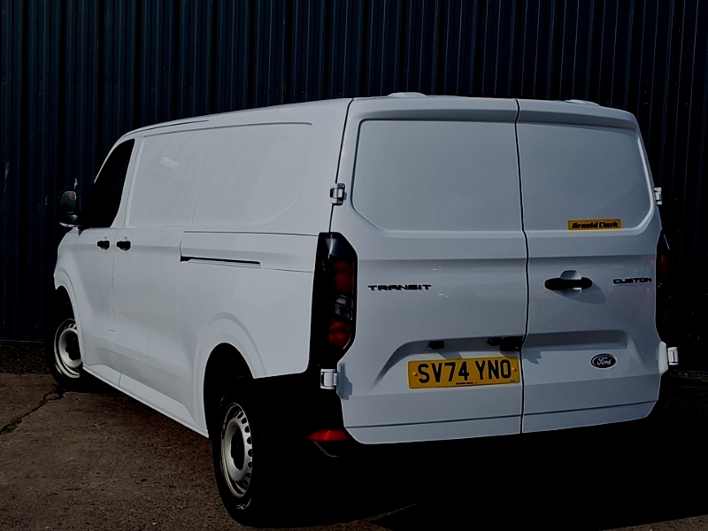Ford Transit Custom 2.0 Ecoblue 110Ps H1 Van Leader SV74YNO White #2