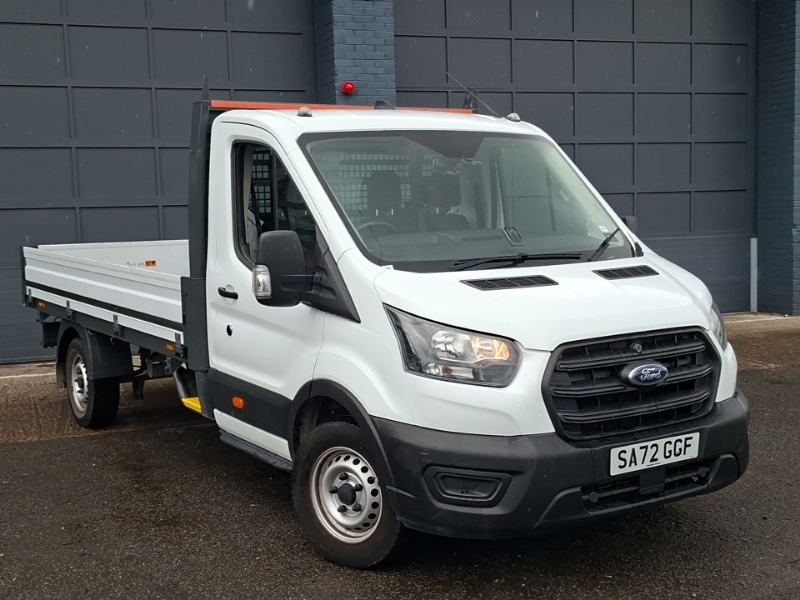 Ford Transit Custom 2.0 Ecoblue 130Ps Chassis Cab SA72GGF White