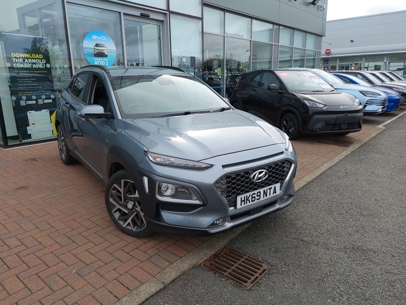 Hyundai Kona 1.6 Gdi Hybrid Premium Se Dct Silver