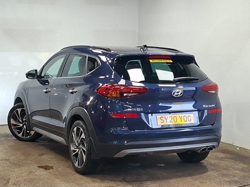 Hyundai Tucson 1.6 Tgdi 177 Premium Se 2Wd Dct Blue #2