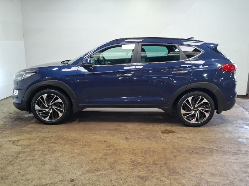 Hyundai Tucson 1.6 Tgdi 177 Premium Se 2Wd Dct Blue #4