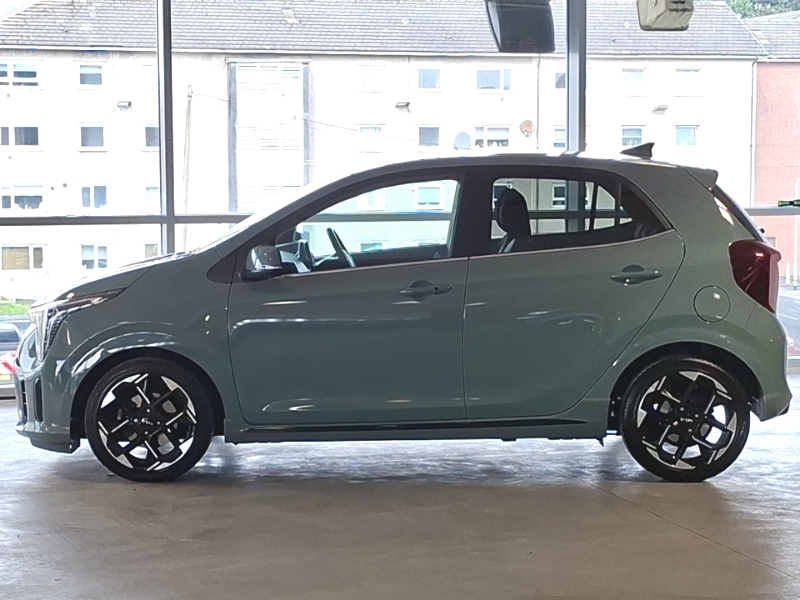 Kia Picanto 1.2 Gt-line S SE74JBV Green #4