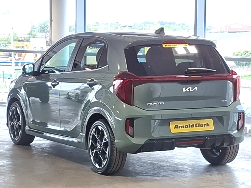 Kia Picanto 1.2 Gt-line S SE74JBV Green #2