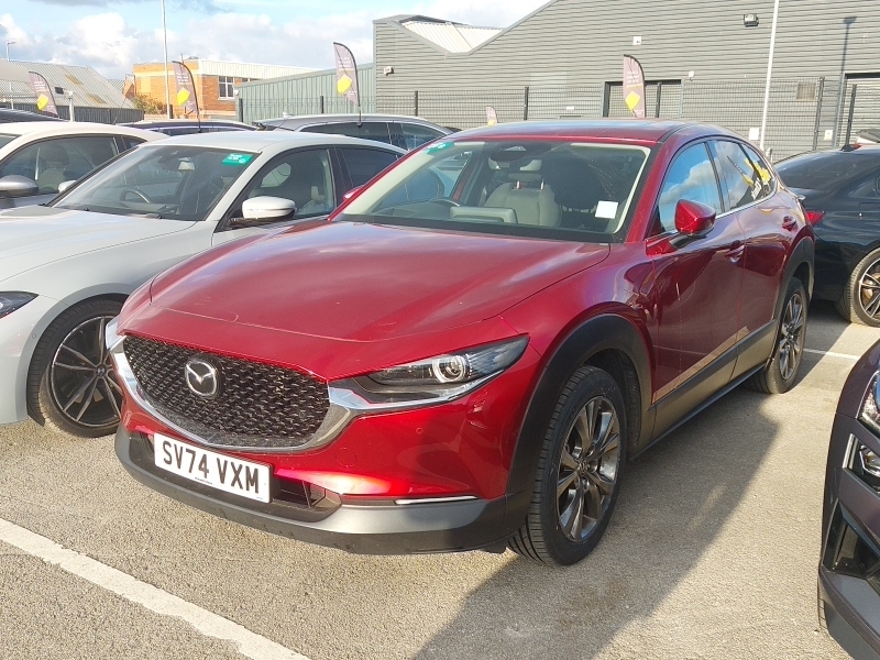 Mazda CX-30 2.0 E-skyactiv X Mhev Exclusive-line Red
