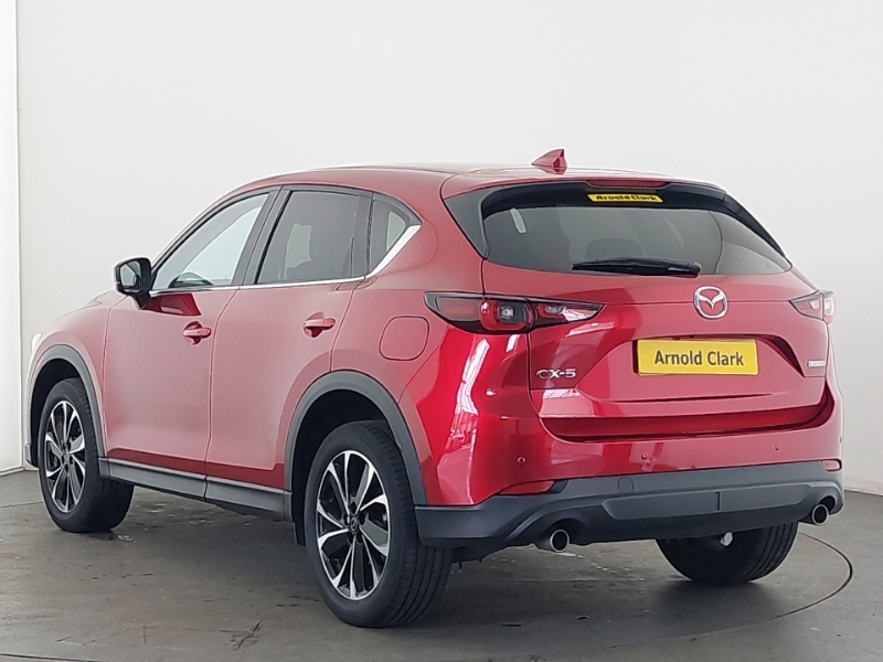 Mazda CX-5 2.0 E-skyactiv G Mhev Exclusive-line ST24VYV Red #2
