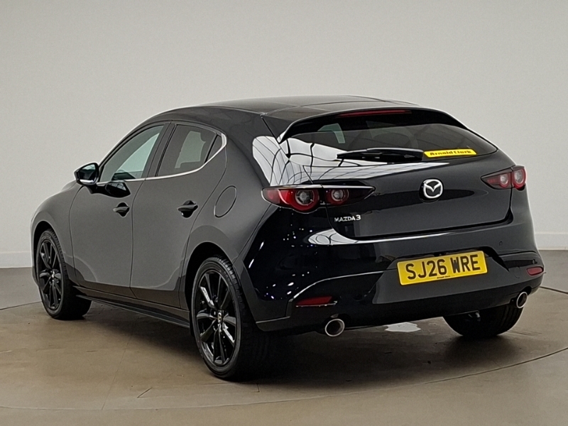 Mazda 3 2.0 E-skyactiv X Mhev 186 Homura Sunroof SJ26WRE Black #2