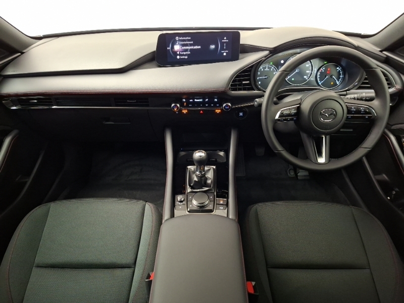 Mazda 3 2.0 E-skyactiv X Mhev 186 Homura Sunroof SJ26WRE Black #3