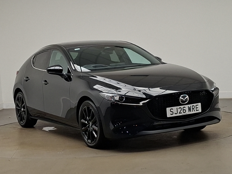 Mazda 3 2.0 E-skyactiv X Mhev 186 Homura Sunroof Black