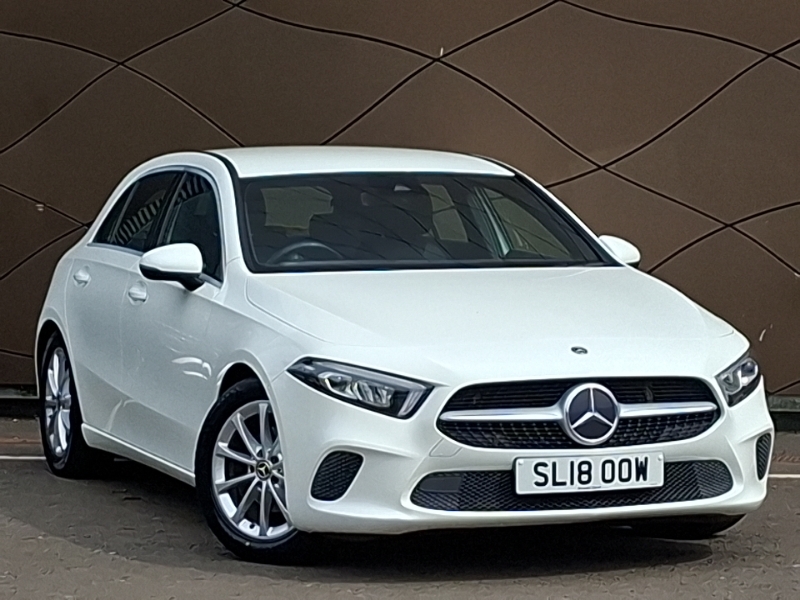 Mercedes-Benz A Class A180d Sport White