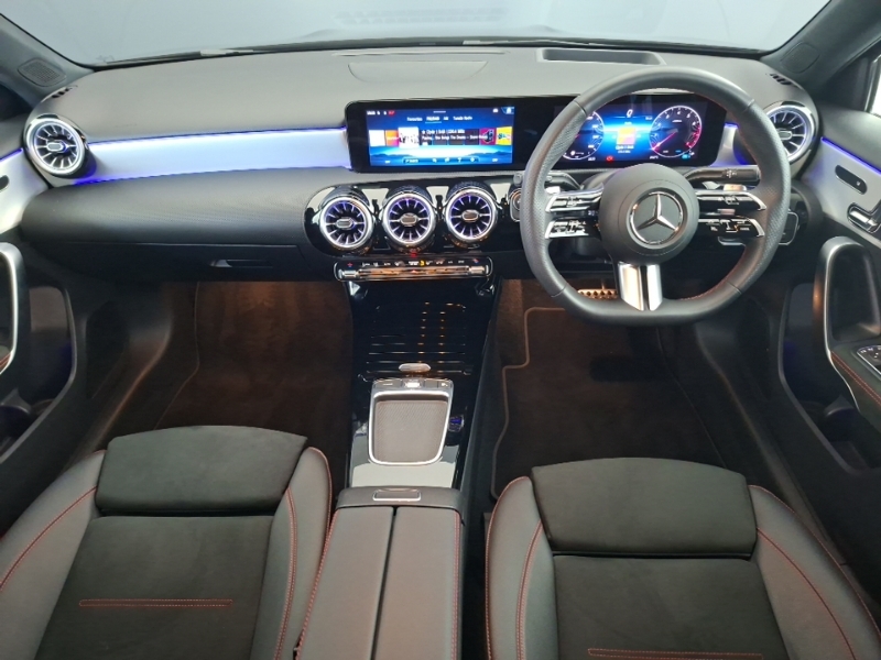 Mercedes-Benz A Class A200 Amg Line Premium Plus SE24FVG Black #3