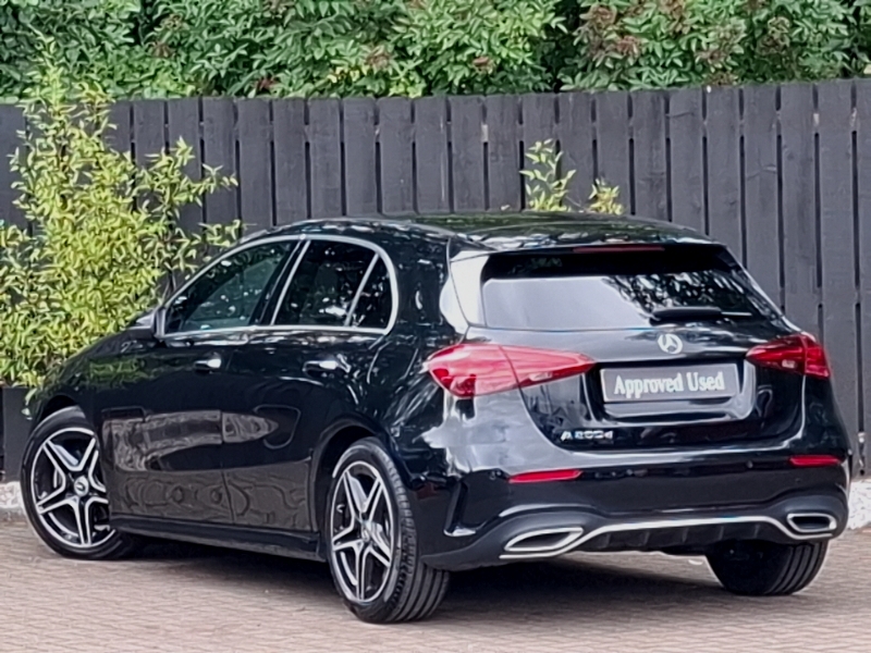 Mercedes-Benz A Class A200d Amg Line Executive SP75KKC Black #2