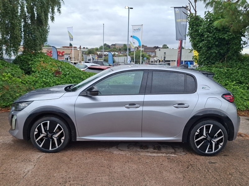 Peugeot e-208 100Kw Gt 50Kwh Grey #4