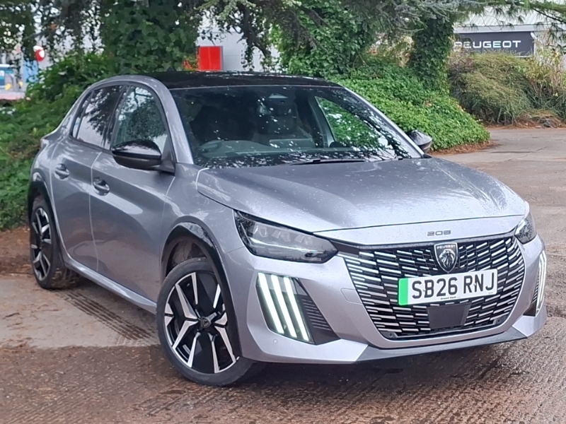 Peugeot e-208 100Kw Gt 50Kwh Grey