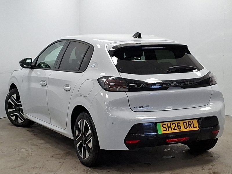 Peugeot e-208 100Kw Allure 50Kwh White #2