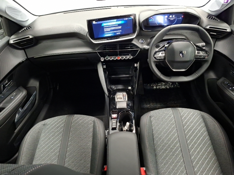 Peugeot e-208 100Kw Allure 50Kwh White #3
