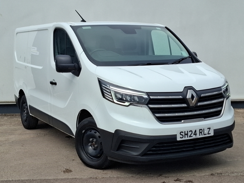 Renault Trafic Sl30 Blue Dci 130 Advance Van White