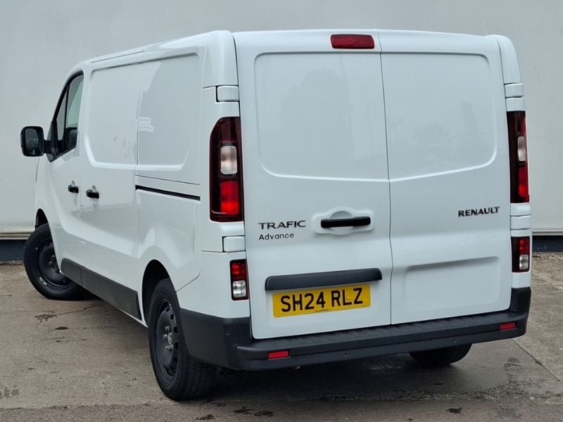 Renault Trafic Sl30 Blue Dci 130 Advance Van SH24RLZ White #2