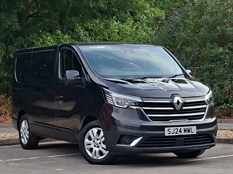 Renault Trafic Sl30 Blue Dci 150 Extra Van Black