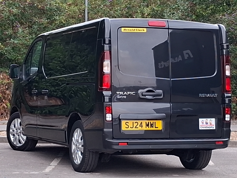 Renault Trafic Sl30 Blue Dci 150 Extra Van SJ24MWL Black #2