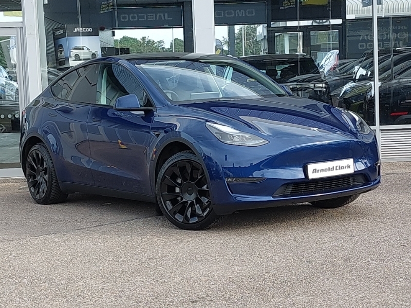 Tesla Model Y Long Range Awd Blue