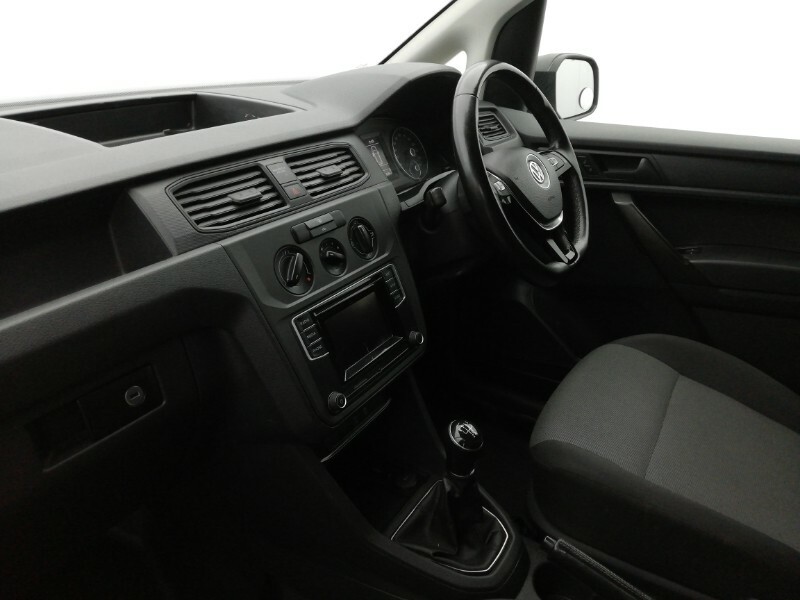 Volkswagen Caddy 2.0 Tdi Bluemotion Tech 102Ps Startline Van White #5