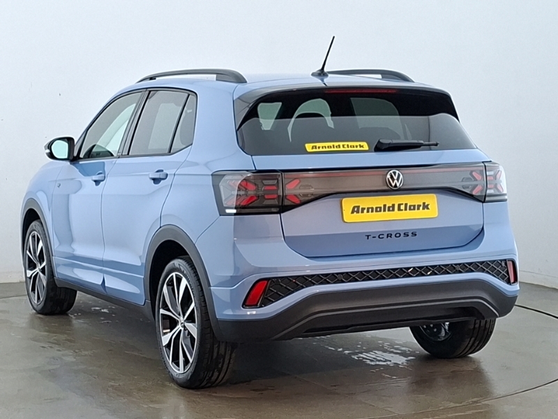 Volkswagen T-Cross 1.0 Tsi Black Edition Blue #2