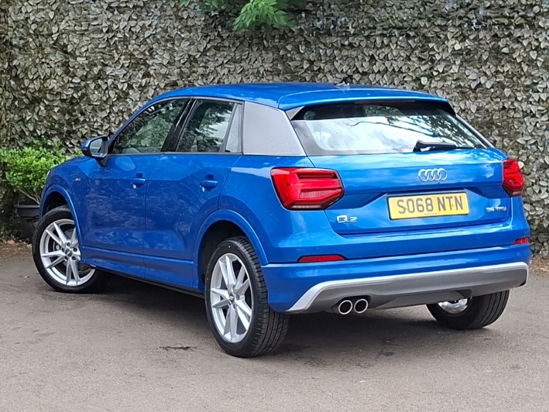Audi Q2 35 Tfsi S Line S Tronic SO68NTN Blue #2
