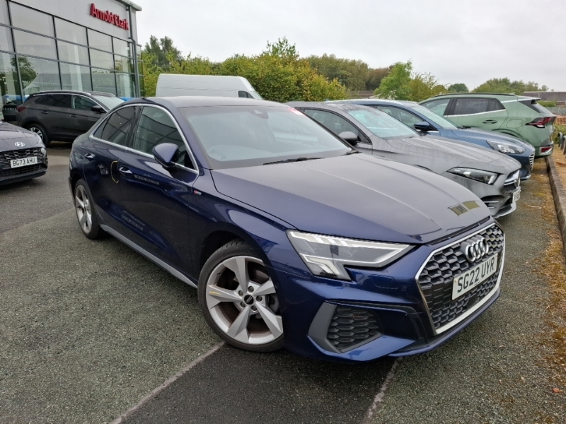 Audi A3 30 Tdi S Line SG22UYR Blue