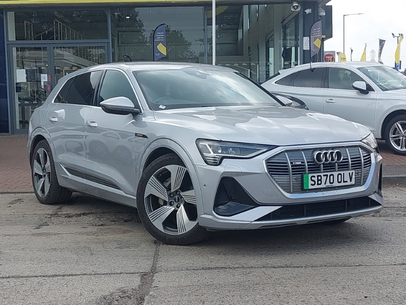 Audi E-tron 300Kw 55 Quattro 95Kwh S Line Silver
